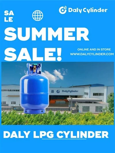 ISO 4706 9 kg LPG Gas Cylinder|Certyfikowany i bezpieczny|Producent Hubei Daly
